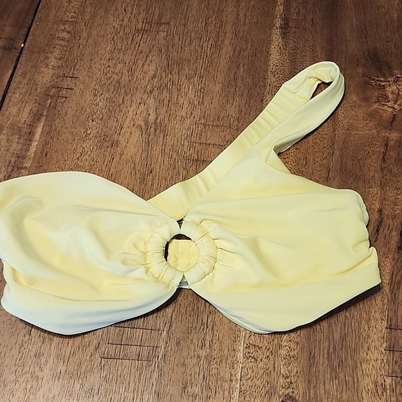No Boundaries Other - NO BOUNDARIES YELLOW BIKINI TOP SZ 1X(17)